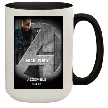 The Avengers (2012) 15oz Colored Inner & Handle Mug