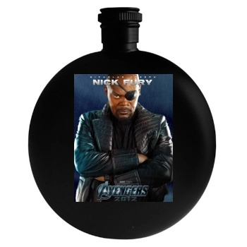 The Avengers (2012) Round Flask