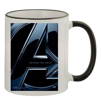 The Avengers (2012) 11oz Colored Rim & Handle Mug