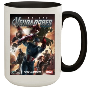 The Avengers (2012) 15oz Colored Inner & Handle Mug