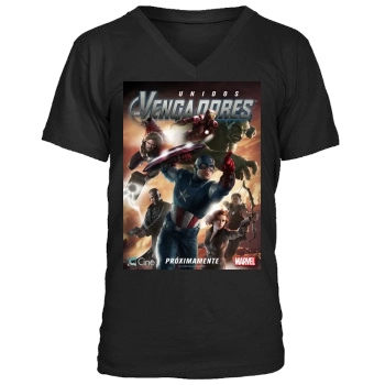 The Avengers (2012) Men's V-Neck T-Shirt