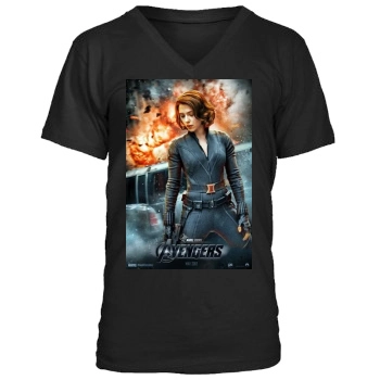 The Avengers (2012) Men's V-Neck T-Shirt