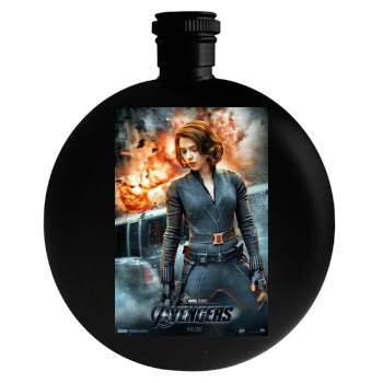 The Avengers (2012) Round Flask