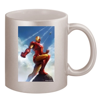 The Avengers (2012) 11oz Metallic Silver Mug