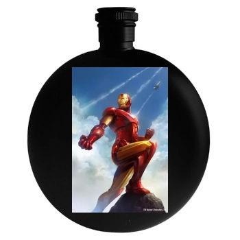 The Avengers (2012) Round Flask