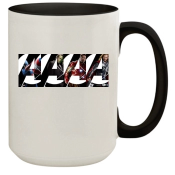 The Avengers (2012) 15oz Colored Inner & Handle Mug