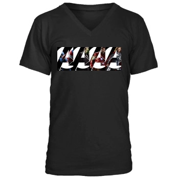 The Avengers (2012) Men's V-Neck T-Shirt