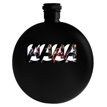 The Avengers (2012) Round Flask