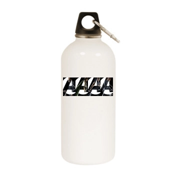 The Avengers (2012) White Water Bottle With Carabiner