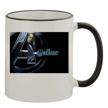 The Avengers (2012) 11oz Colored Rim & Handle Mug