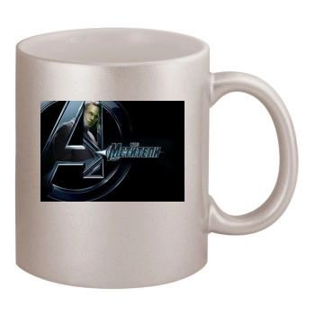 The Avengers (2012) 11oz Metallic Silver Mug