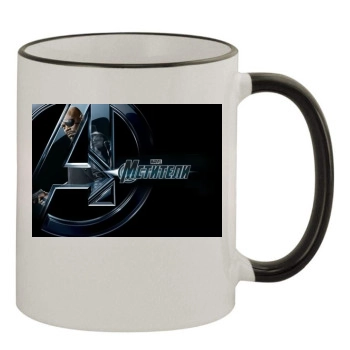 The Avengers (2012) 11oz Colored Rim & Handle Mug