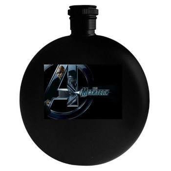 The Avengers (2012) Round Flask