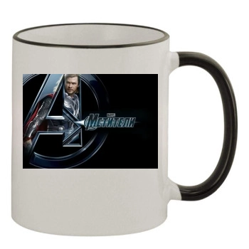 The Avengers (2012) 11oz Colored Rim & Handle Mug