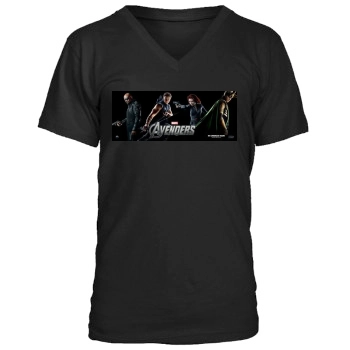 The Avengers (2012) Men's V-Neck T-Shirt