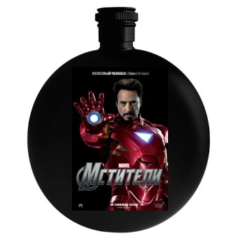 The Avengers (2012) Round Flask