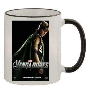 The Avengers (2012) 11oz Colored Rim & Handle Mug