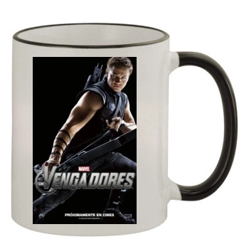 The Avengers (2012) 11oz Colored Rim & Handle Mug