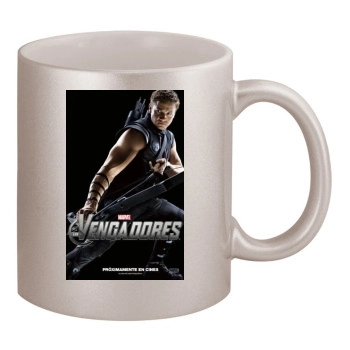 The Avengers (2012) 11oz Metallic Silver Mug