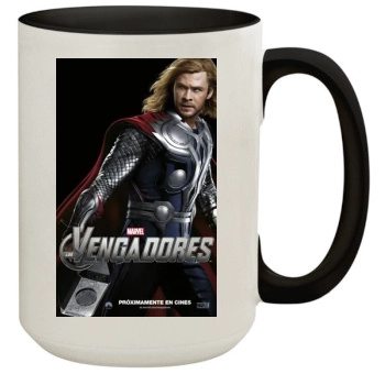 The Avengers (2012) 15oz Colored Inner & Handle Mug