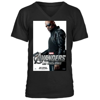 The Avengers (2012) Men's V-Neck T-Shirt