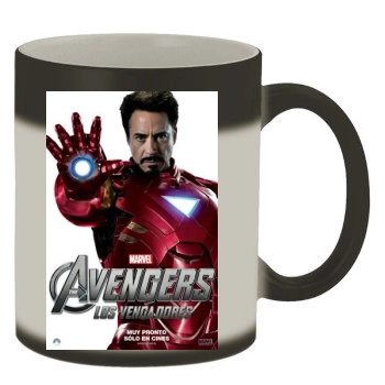 The Avengers (2012) Color Changing Mug