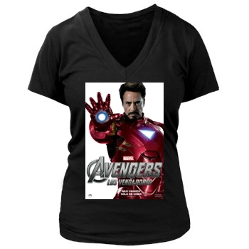 The Avengers (2012) Women's Deep V-Neck TShirt