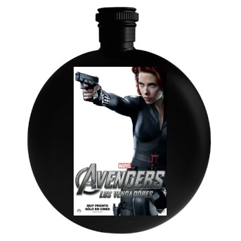 The Avengers (2012) Round Flask