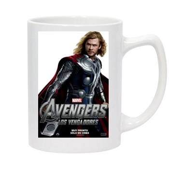 The Avengers (2012) 14oz White Statesman Mug