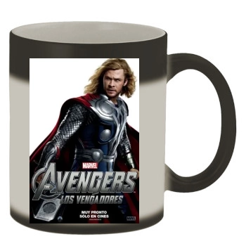 The Avengers (2012) Color Changing Mug