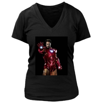 The Avengers (2012) Women's Deep V-Neck TShirt