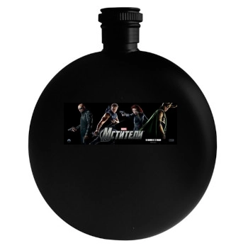 The Avengers (2012) Round Flask