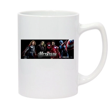 The Avengers (2012) 14oz White Statesman Mug