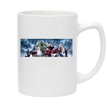 The Avengers (2012) 14oz White Statesman Mug