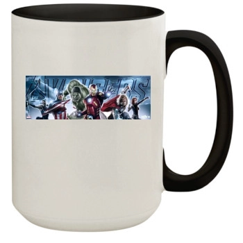 The Avengers (2012) 15oz Colored Inner & Handle Mug