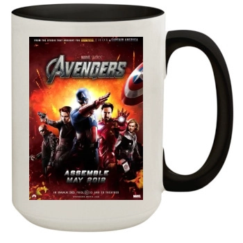 The Avengers (2012) 15oz Colored Inner & Handle Mug