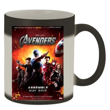 The Avengers (2012) Color Changing Mug