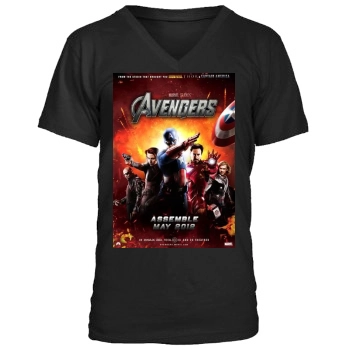 The Avengers (2012) Men's V-Neck T-Shirt