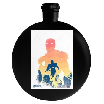 The Avengers (2012) Round Flask