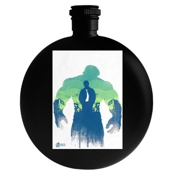 The Avengers (2012) Round Flask