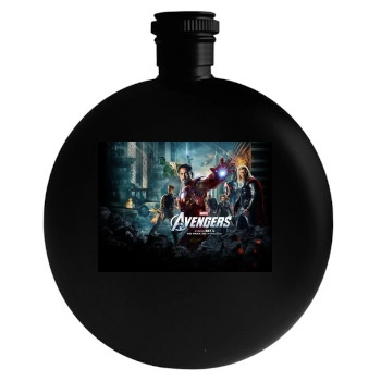 The Avengers (2012) Round Flask