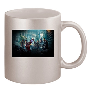 The Avengers (2012) 11oz Metallic Silver Mug