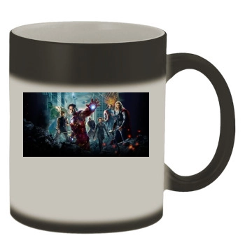 The Avengers (2012) Color Changing Mug