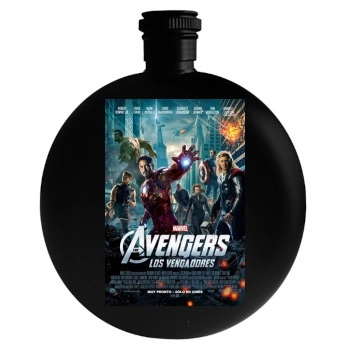 The Avengers (2012) Round Flask