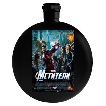 The Avengers (2012) Round Flask