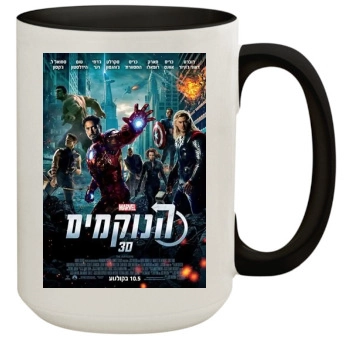 The Avengers (2012) 15oz Colored Inner & Handle Mug