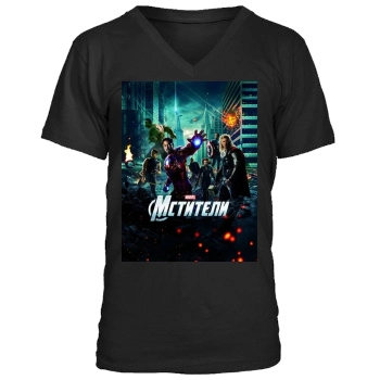 The Avengers (2012) Men's V-Neck T-Shirt