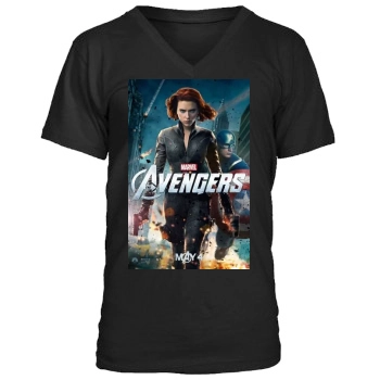 The Avengers (2012) Men's V-Neck T-Shirt