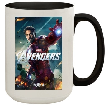 The Avengers (2012) 15oz Colored Inner & Handle Mug