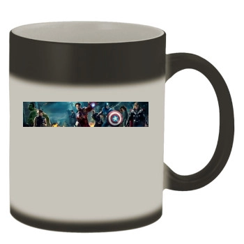 The Avengers (2012) Color Changing Mug